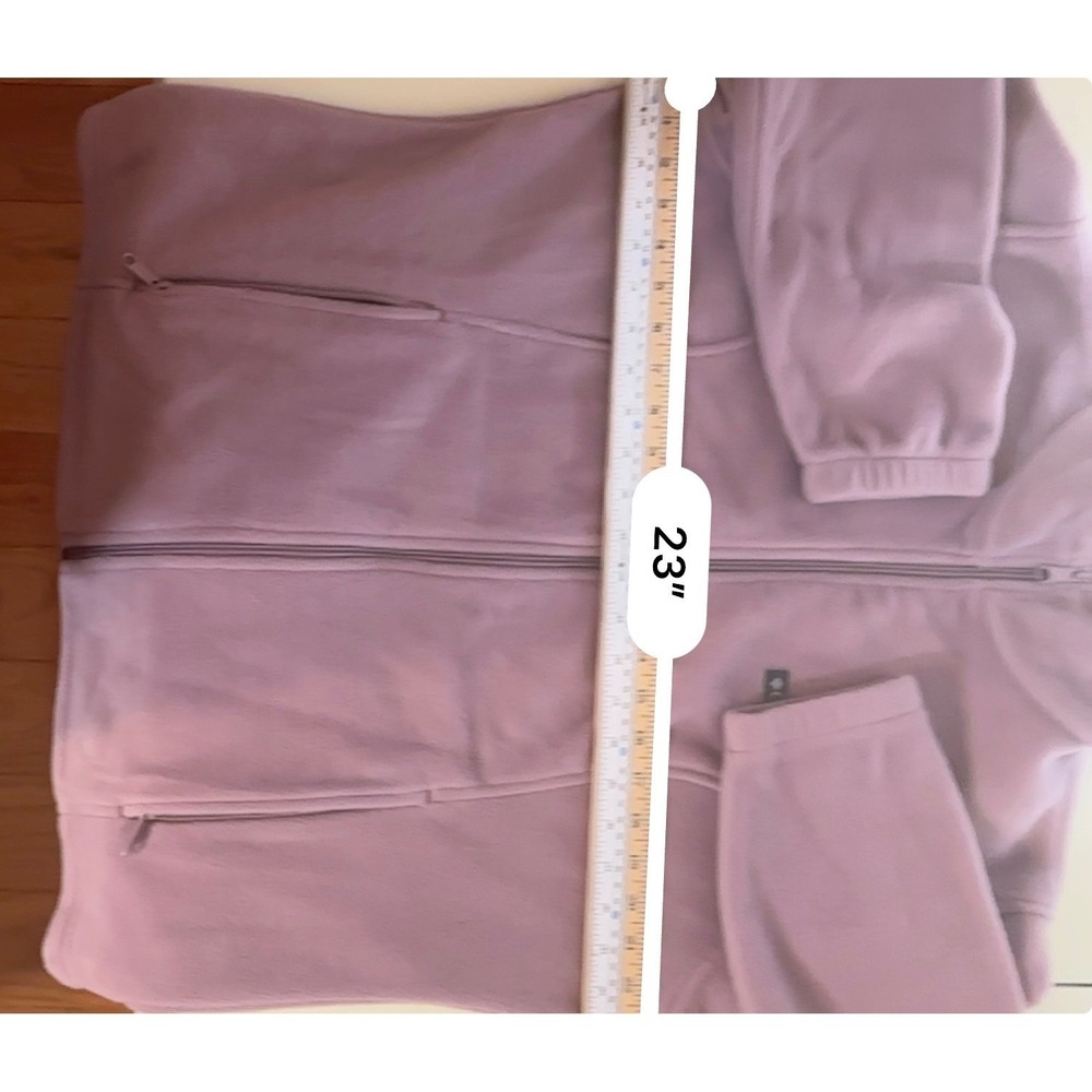 Columbia Fleece Jacket Lavender Full Zip‎ Women's Size XL Cozy!! Pristine!! NWOT - Picture 6 of 6